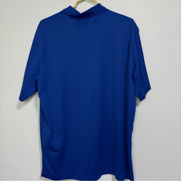 Nike Golf Dri-Fit Cubs MLB Polo Short Sleeve Blue Men's XL Shirt - Picture 5 of 9